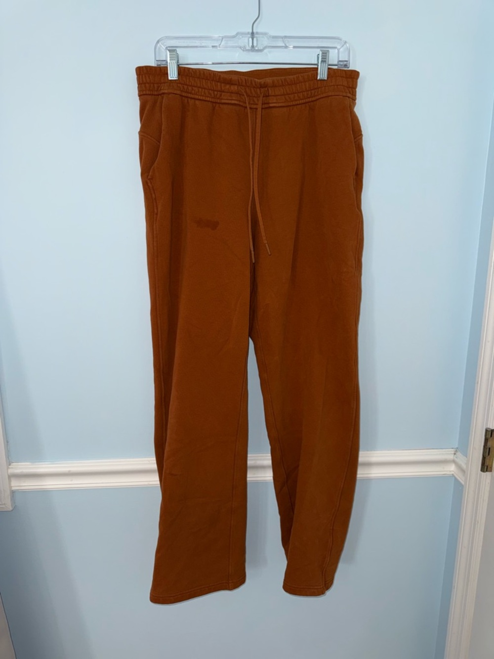 lululemon athletica Rust Brown Drawstring Joggers